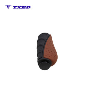 Poignées de guidon de vélo <span class=keywords><strong>VELO</strong></span> ergonomiques antidérapantes en TPR, diamètre intérieur 22,2 mm, 130 mm/92 mm, imperméables, pour vélo urbain longue distance - Product Image 6