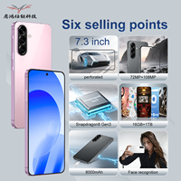 Precio al por Mayor, Teléfonos de Pantalla Completa A56 PRO 16G+1TB, Smartphone Android 5G Global, LTE Celular, 108MP, Android 15, 6.8 Pulgadas, CE