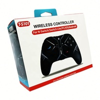Manette de jeu ergonomique sans fil Yisheng TV-04 2.4G BT 600mAh Turbo pour téléphone portable et autres appareils
