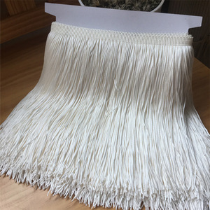 <span class=keywords><strong>Frange</strong></span> en dentelle à pampilles de 50-100 cm de long pour rideaux et décoration DIY, modèle D-00050 - Product Image 1