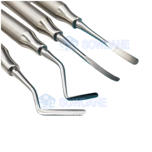 Juego de Periótomos Dentales, Separador de Encías con Dientes de Sierra para Contorneado y Colocación, Herramientas Quirúrgicas Periodontales para Elevación de Perióstico - Product Image 6