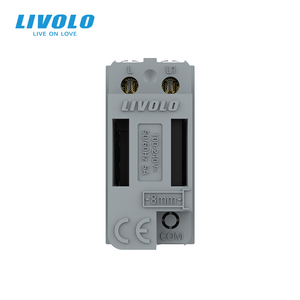 Interruptor Táctil Modular Livolo Estándar Europeo de 1 Canal y 1 Vía, 22.5mm*45mm, Marco de <span class=keywords><strong>PC</strong></span> y Cristal Templado, Impermeable, Fácil Instalación - Product Image 4