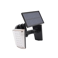Lumière extérieure menée intelligente de capteur de mouvement pour le mur solaire extérieur lumineux de capteur de lumière menée par escalier