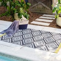 Tapis de pique-nique en plastique nouvelle collection, accessoire de plage pliable et réversible, idéal pour l'extérieur et l'intérieur