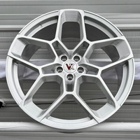 Jantes forgées monobloc VeroX 1 pièce, finition argent brossé, 16/17/18/19/20 pouces pour BMW M3 M4 Mercedes C63 Audi RS4 RS5 Camaro