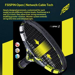 Raqueta de Tenis Alcaraz, Modelo Nuevo del Campeonato de Wimbledon, PA Nadal, Raqueta de Tenis de Nailon, Raqueta de Carbono - Product Image 3