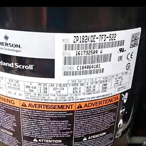 คอมเพรสเซอร์แบบสกรอลล์ Emerson รุ่น ZP182KCE TFD 477 สำหรับงานอุตสาหกรรมทำความเย็น - Product Image 2
