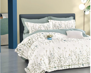 Nuova borsa in cotone stampato Pvc Set di trapunte stampate Set copriletto copriletto stampato Set copripiumino con federa - Product Image 6