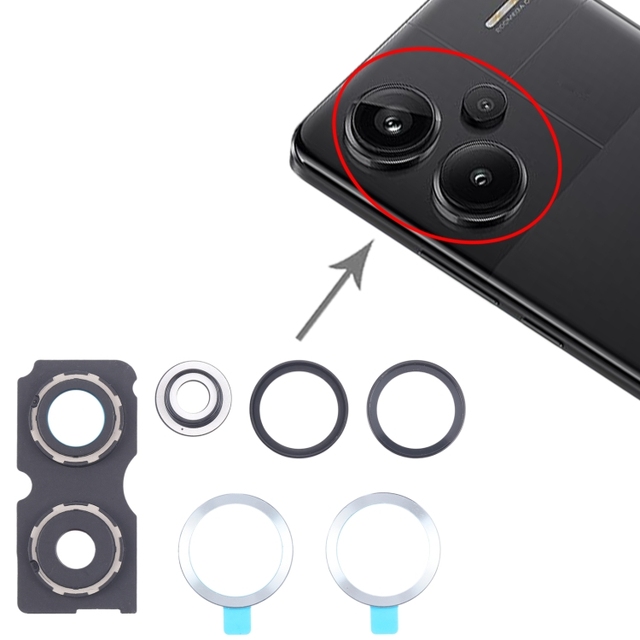 Repair Parts  Back Camera Lens Frame For Xiaomi Redmi Note 13 Pro+