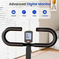 Máquina de Remo Fácil de Instalar y Plegable, Equipo de Ejercicio con Resistencia Ajustable, Mecánica, Total Crunch