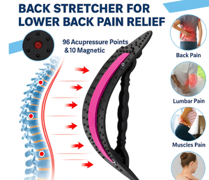 Estirador de Espalda para Aliviar el Dolor Lumbar, Tabla Ajustable de 3 Niveles para Masaje y Alivio del Dolor, Construcción de Plástico, Garantía de 3 Años - Product Image 4