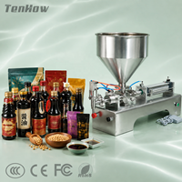 Machine de remplissage pneumatique intelligente et durable pour liquides (sauce soja) en bouteilles en verre et en plastique, directement de l'usine
