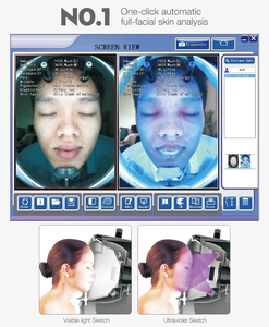 BECO precio de fábrica 3D AI escáner Dispositivo de cámara Monitor de humedad de escritorio para analizador de piel Facial para AU US IT ZA CN enchufes - Product Image 4