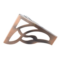 Pieds de canapé de table en métal fantaisie en cuivre 130mm décoratifs à vendre