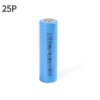 Prix d'usine, magasin européen, DMEGC 18650 20P/25P/30P 3.7V 2500mAh, batterie cylindrique LiFePO4 Li-ion de qualité industrielle, BMS intégré