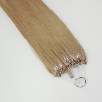 H6 Haarverlängerungen mit Nano-Ringen, 100% Echthaar, Großhandel, Unsichtbare Federn, Wellig, Russisches Jungfrauenhaar, Remy-Qualität