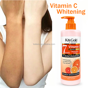 Loción Corporal con Vitamina C, Niacinamida y Ceramida, Hidratante y Aclarante, Uso Diario, Marca Privada, OEM, Venta al Por Mayor de Fábrica - Product Image 1