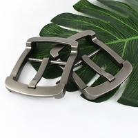 Meetee AP150 40mm Ceinture en cuir haut de gamme pour homme Boucle de ceinture à caractère en alliage de zinc