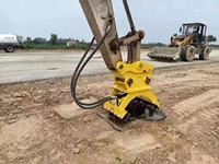 Moteur de plaque vibrante hydraulique certifié CE RIBETTER pour excavatrices de 3 à 35 tonnes, compactage en construction