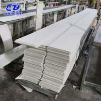 Precio de costo de fábrica Panel de techo de Pvc laminado duradero en China Apartamento moderno Decoración de interiores Materiales Rejilla de resina de PVC