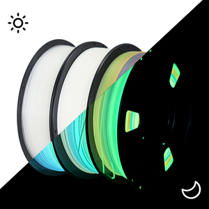 Luminous PLA Rainbow <b>3D</b> Filament 1.75mm 1kg/spool Luminous PLA <b>3D</b> <b>Printer</b> Filament - Product Image 6