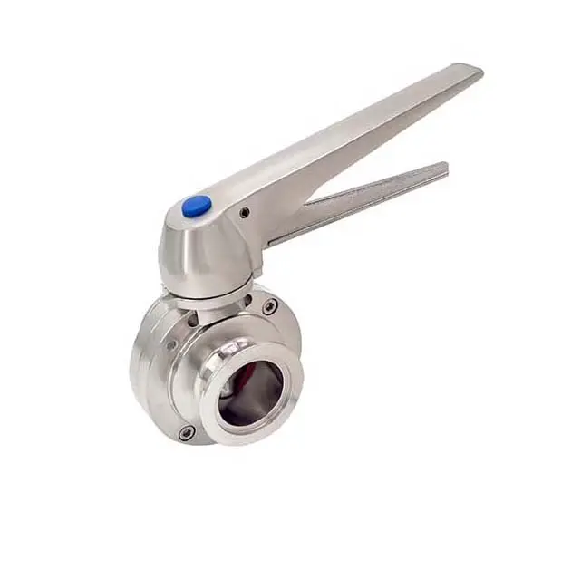 Korean Manufactured Multi Various Type Hot Sale Butterfly Manual Pneumatic Vacuum Butterfly Valve Lever Type