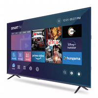 Mini TV de 55, 65, 75, 85 y 100 Pulgadas, Smart TV 4K UHD con Sistema Android, WiFi, Pantalla QLED LED, Televisor Ultra Delgado con Bisel Estrecho