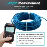 Version chinoise NF-8209S testeur de câble réseau traqueur de câble Cat5 Cat6 testeur PoE détecter le test de continuité de longueur avec NCV et lampe