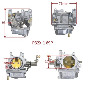 Carburateur hors-bord OEM de remplacement direct pour <span class=keywords><strong>moteur</strong></span> <span class=keywords><strong>Yamaha</strong></span> 25HP 30HP 2 temps 69P-14301-00 69S-14301-00 61T-14301-00 - Product Image 5