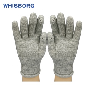 Gants en acrylique pour écran tactile, pour l'hiver, le cyclisme, usage quotidien, élégants, fins, tricotés sur mesure, design floral, pour femmes - Product Image 2
