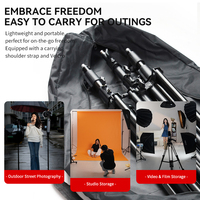 Tas Jinjing MIAOTU OEM C Stand dari Kain Oxford untuk Penyimpanan Light Stand Studio Fotografi