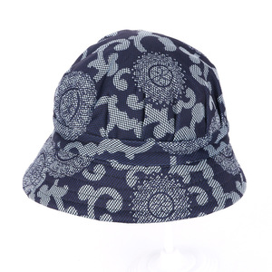 Sombrero de Pescador para Mujer, Diseño de Camuflaje Azul, Transpirable, Protección Solar, Primavera Verano, Casual - Product Image 3