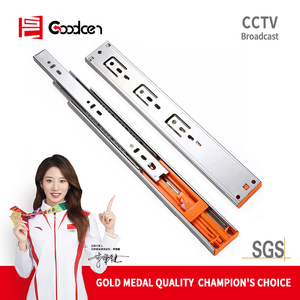 Goodcen Đồ Nội Thất 3 Lần Kênh Mềm Đóng Ngăn Kéo Trượt Đường Sắt Tủ Tủ Quần Áo Im Lặng Ngăn Kéo Trượt Đường Sắt Với Mềm Đóng Cửa - Product Image 2