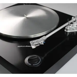 Hifi Sound LP EP 2 Speeds Vinyl Records Player With Aluminum Turntable Pad