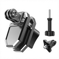 Nouveau support de caméra d'action pour moto 2026 pour GoPro Insta360 DJI, pince de fixation pour pare-brise 22-28 mm avec rotule, support