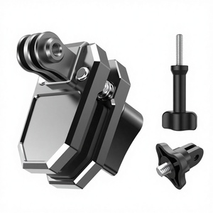 ขายึดกล้องแอคชั่นสำหรับมอเตอร์ไซค์รุ่นใหม่ปี 2026 สำหรับ GoPro Insta360 DJI, ที่ยึดกระจกหน้ารถขนาด 22-28 มม. พร้อมหัวบอล, ขายึด - Product Image 2