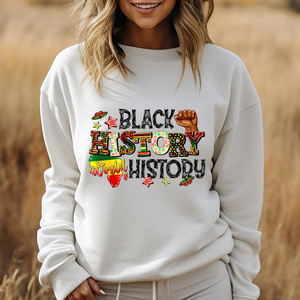 Trasferimento DTF Personalizzato 'La <span class=keywords><strong>Storia</strong></span> Afroamericana è la <span class=keywords><strong>Storia</strong></span> del Mondo' per il Mese della <span class=keywords><strong>Storia</strong></span> Afroamericana - Product Image 4