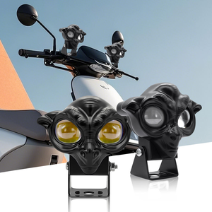 Faro Antiniebla LED de Doble Color Amarillo y Blanco de Alta Potencia, 9-30V, Lente Doble, Modelo MO36, Garantía de 2 Años, para Motocicleta, Camioneta, ATV - Product Image 2