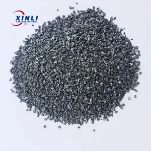 90% siyah silisyum karbür SiC irmik siyah Carborundum tozu/tahıllar/kum silisyum karbür silika karbür 60 Grit
