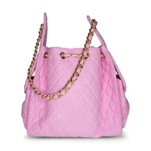 <span class=keywords><strong>Novedades</strong></span> 2026: Bolso de Hombro Cruzado de Tela de Rizo para Mujer, Estilo de Diseñador de Lujo, Bolso Tipo Cubo, Bolso de Mano de Moda para Compras - Product Image 2