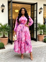 Robe plissée élégante grande taille pour femme africaine, style Miyake, directement de l'usine, idéale pour les fêtes et les vacances
