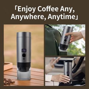 Macchina da Caffè Espresso Portatile Wireless con Riscaldamento Automatico, Macchina Elettrica per Caffè in Capsule per Viaggi, Auto e Attività all'Aperto - Product Image 6