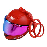 Porte-clés Casque ABS Coloré Tendance, Breloque de Sac Cool, Pendentif Casque Moto 3D, Cadeaux en Gros les Plus Vendus
