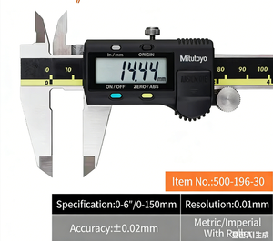 Calibrador <span class=keywords><strong>Digital</strong></span> <span class=keywords><strong>Mitutoyo</strong></span>, Herramienta de Medición Electrónica, Calibradores <span class=keywords><strong>Vernier</strong></span> 500-196-30, 500-196, 500-197, 0-150 mm, 0-200 mm, 0-300 mm - Product Image 4