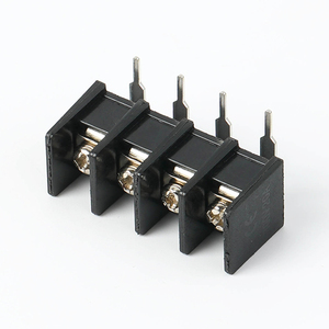 25r-7. 62 đen lưới loại khối thiết bị đầu cuối 2P 3P 4P trung tâm Pin 10A Công suất sân 7.62 mét - Product Image 4