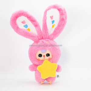 Cureplaneta Baby Three-Lily Rabbit <span class=keywords><strong>Town</strong></span> V3 Adorable <span class=keywords><strong>Bunny</strong></span> Plush Vinyl Miniatura Wonderland Mystery Boxes con residente propio - Product Image 5