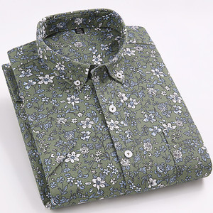 <span class=keywords><strong>Camisa</strong></span> de verano informal de negocios para <span class=keywords><strong>hombre</strong></span>, 100% algodón, tela Oxford, camisas a <span class=keywords><strong>cuadros</strong></span> de manga corta para <span class=keywords><strong>hombre</strong></span> de alta calidad - Product Image 6