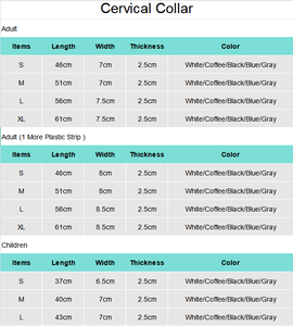 HuaKang bantalan penyangga kerah leher serviks medis busa lembut anak-anak - Product Image 4