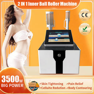 Powerful 2 in 1 <b>Ball</b> Roller Massage Body Slimming Skin Tightening Fat Loss Inner <b>Ball</b> Roller <b>Machine</b> - Product Image 4