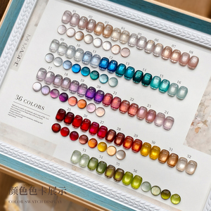 MIMAGPIE – Kit de vernis gel non toxique effet œil de chat à base d'eau, 36 couleurs, pour OEM, personnalisation en gros, flacon de vernis à ongles de créateur - Product Image 4